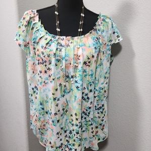 Flower blouse